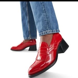 THE OFFICE OF ANGELA SCOTT , Miss Juliette , Glossy Red , 7 /  37 NWOB $695